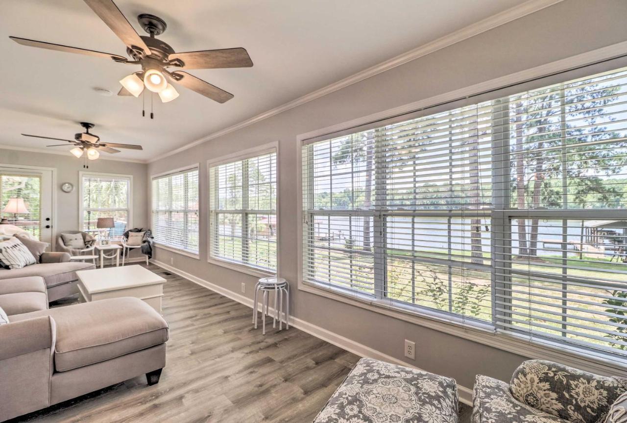 Waterfront Lake Sinclair Home With Boat Dock! Milledgeville Exteriér fotografie